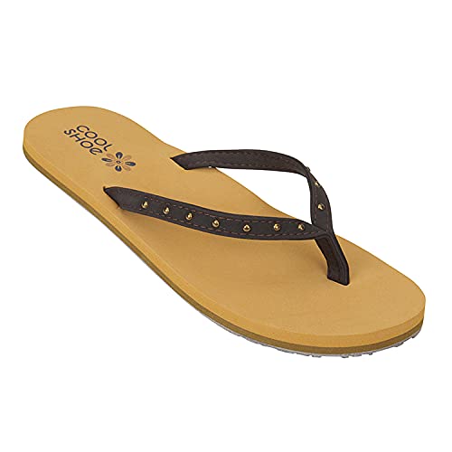 Cool shoe Damen Panama Flipflop, Goldy, 41 EU