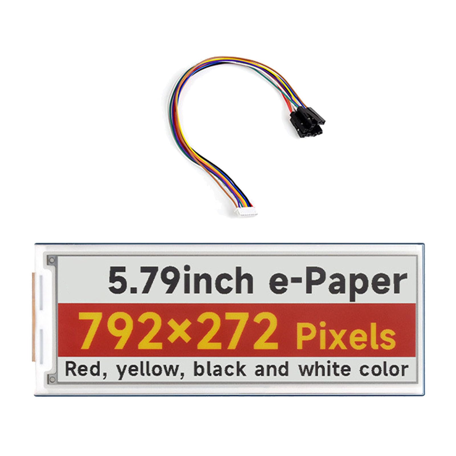 Qsvbeeqj 14,7 cm (5,8 Zoll) Display-Modul, hohe Auflösung, 792 x 272 Pixel, 3,30 V, elektronisches Bildschirm-Panel