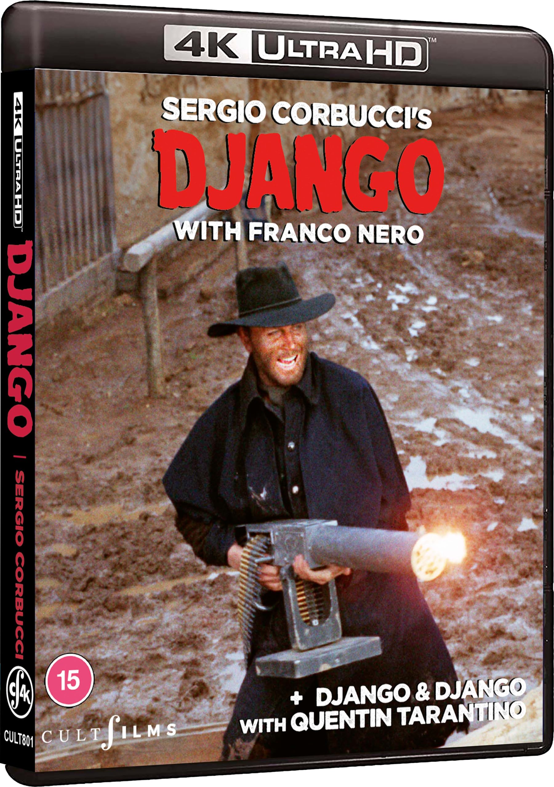 Django (Limited Collector's Edition) 4K Ultra HD (Region Free) [Blu-ray]