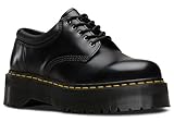 Dr Martens Quad Platform Schneestiefel, Schwarz (Black 24690001), 40 EU