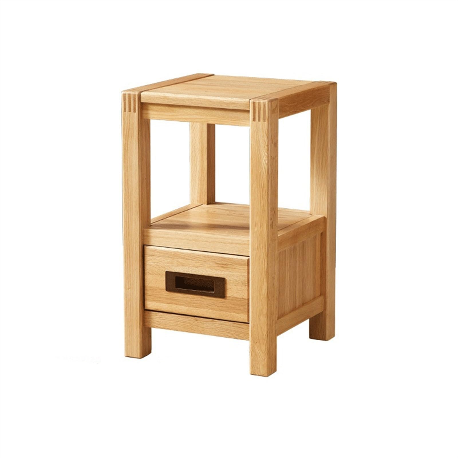 Nachtschrank Massivholzschrank mit Schubladen for Wohnzimmer, Schlafzimmer, Arbeitszimmer, kleine Schränke for Bücher, Lampen usw. Stauraum für Schlafzimmer(Groß)