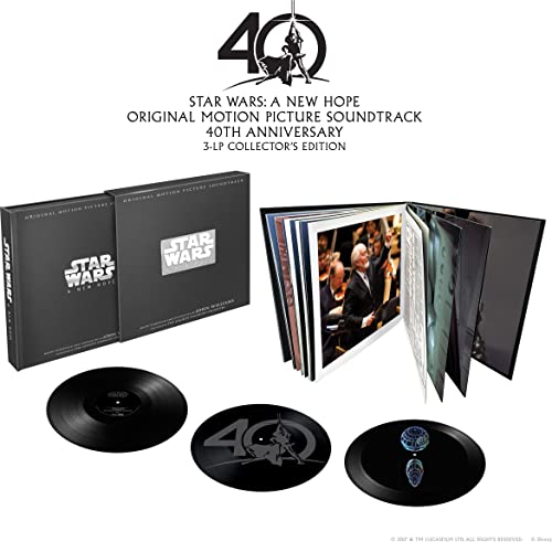 Star Wars: A New Hope - 40th Anniversary 3-LP Collector's Edition [Vinyl LP]