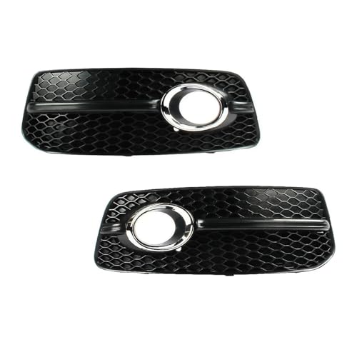 Frontgrills Für Für Q5 Für S-Linie Sport 2009 2010 2011 2012 8R0807681 8R0807682 Front Sport Nebel Lampe Abdeckung Nebel Licht Grill Front Bumper Grille(Pair)