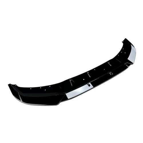 Splitter Für X1 U11 U12 Sport 2023 2024 Auto Front Spoiler Lip Unteren Splitter Schutz Platte Klinge Frontlippe(Gloss Black)