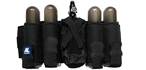 New Legion Paintball Zubehör Battle Pack 4+1 Vertikal, Schwarz, 54330