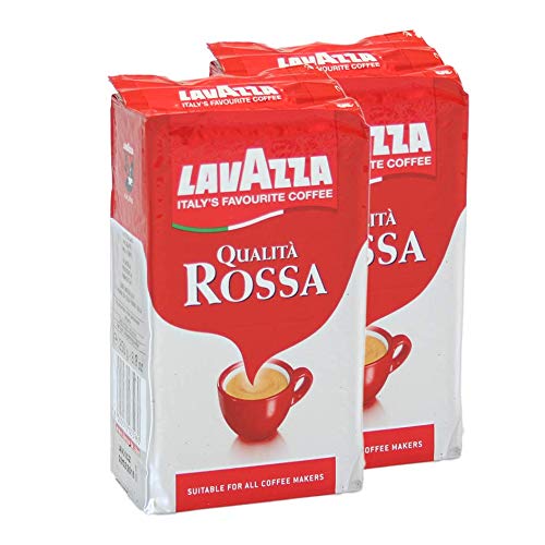 Lavazza Qualità Rossa, 1x 2er Pack (2 x 250 g Packung)