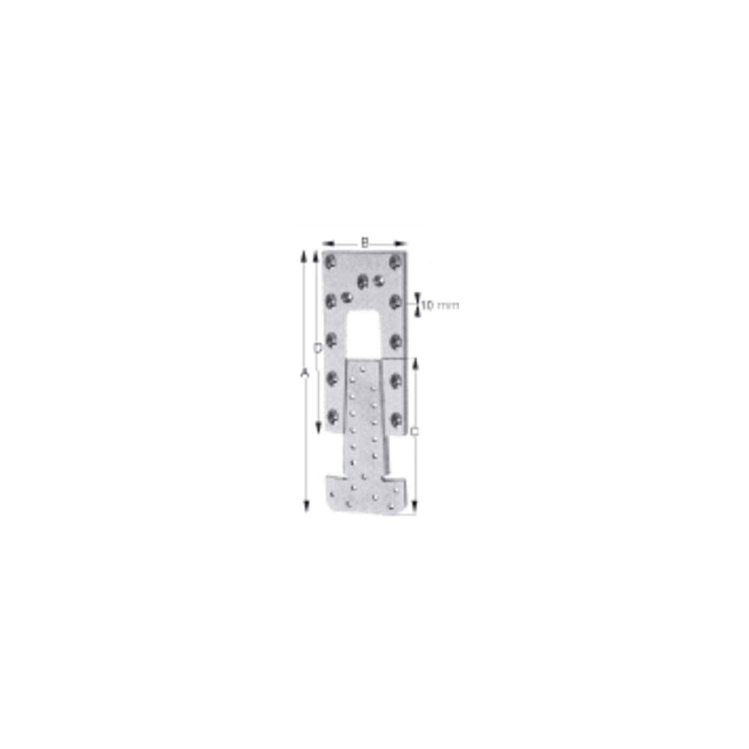 Simpson ETB230-B Hirnholzverbinder ETB 230-B Aluminium mit Zulassung