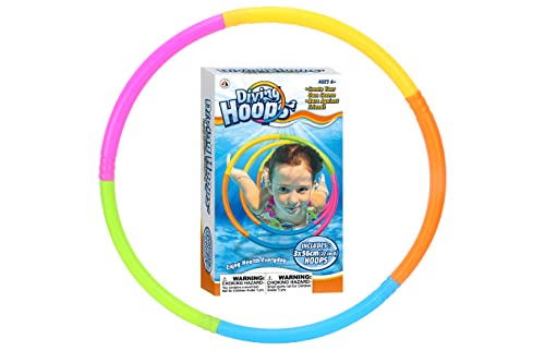 Haberkorn Swim & Fun Rainbow Hoops Set mit 4 Tauchringen 56 cm