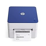 HP Work Solutions Versand 4x6 Thermo-Etikettendrucker Benutzerfreundlicher Hochgeschwindigkeitsdrucker mit 203 DPI für Home Office oder Unternehmen Unterstützt PC und Mac