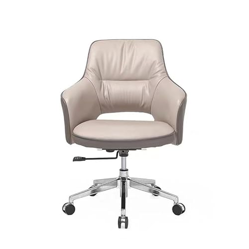 Moderner Chefsessel - Ergonomischer Computer-Schreibtischstuhl mit hoher Rückenlehne, Lordosenstütze, einstellbarer Höhe, 360-Grad-Drehung - Chefsessel für Erwachsene zu Hause oder im Büro (Farbe: B)