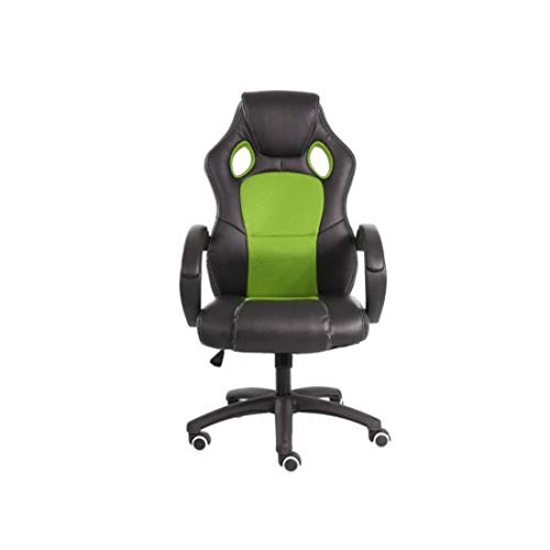 TBSZCM Gaming-Stuhl, hohe Rückenlehne, ergonomischer Racing-Bürostuhl, Schreibtisch-Computerstuhl mit Lordosenstütze (Farbe: D) (D) interessant Run forward