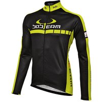 Radtrikot, BOBTEAM Langarmtrikot Colors, für Herren, Größe L, Fahrradbekleidung