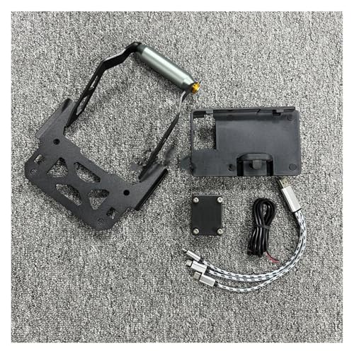 Briaxf Motorrad Navigationshalterung Für F850GS 2023 & F850GS Abenteuer Für ADV 2019-2023 Motorrad Vorne Telefon Ständer Halter Smartphone Telefon GPS Navigation Halterung Handyhalterung(22MM 1SET)