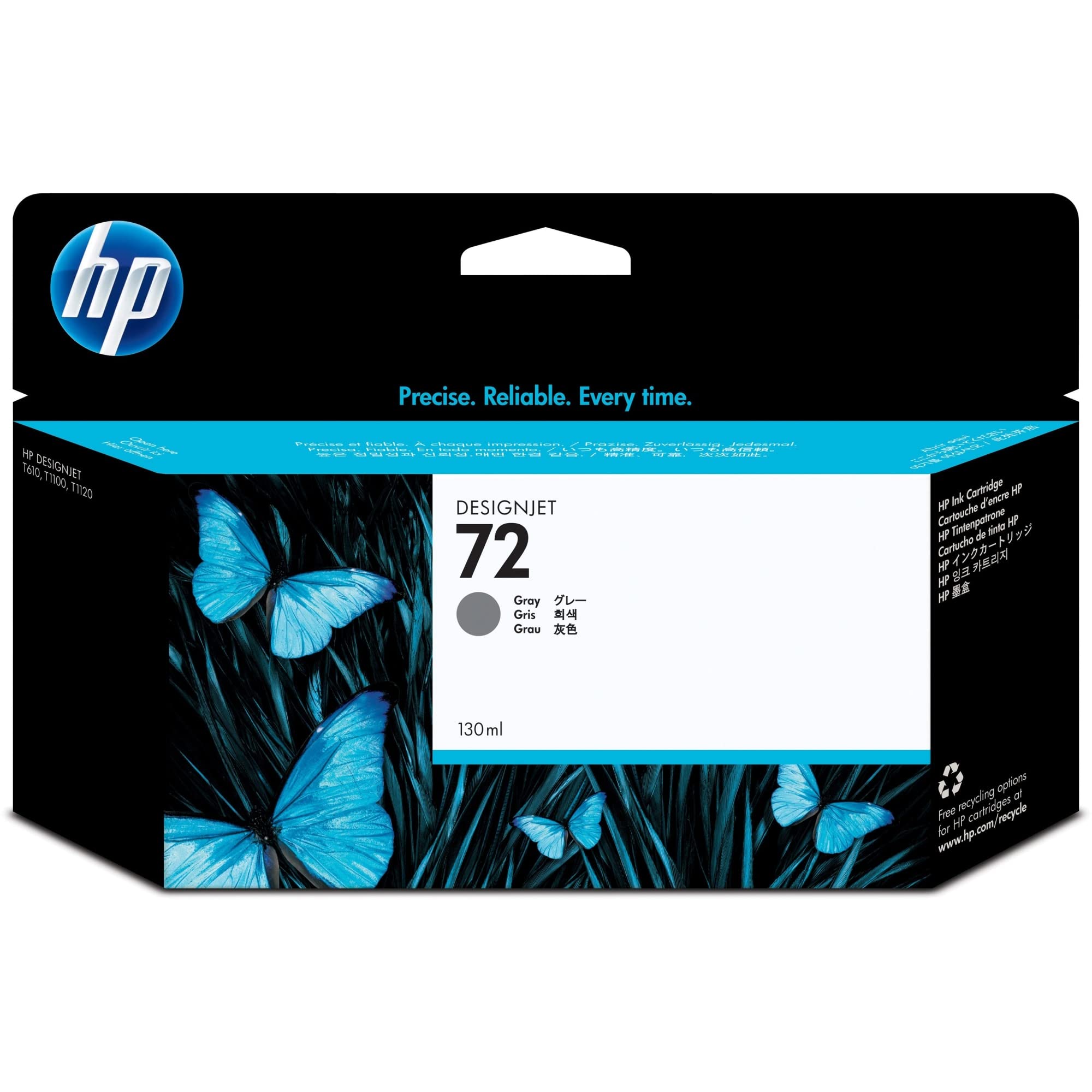 Hewlett Packard-Patrone Injection 72 grau