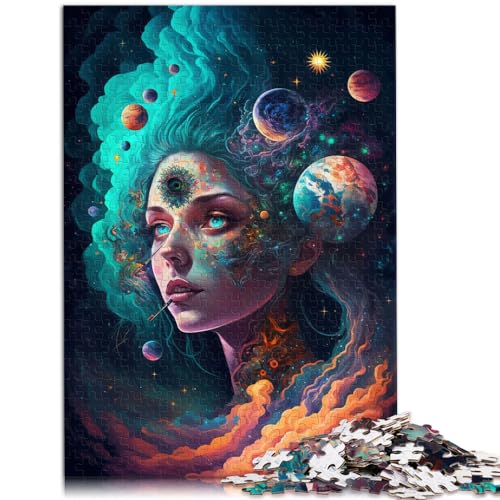 Puzzle für Cosmic Higha-Puzzles für Erwachsene, 1000 Puzzles, Holzpuzzle, Familienspiel, Stressabbau, schwieriges Herausforderungspuzzle, 1000 Teile (50 x 75 cm)