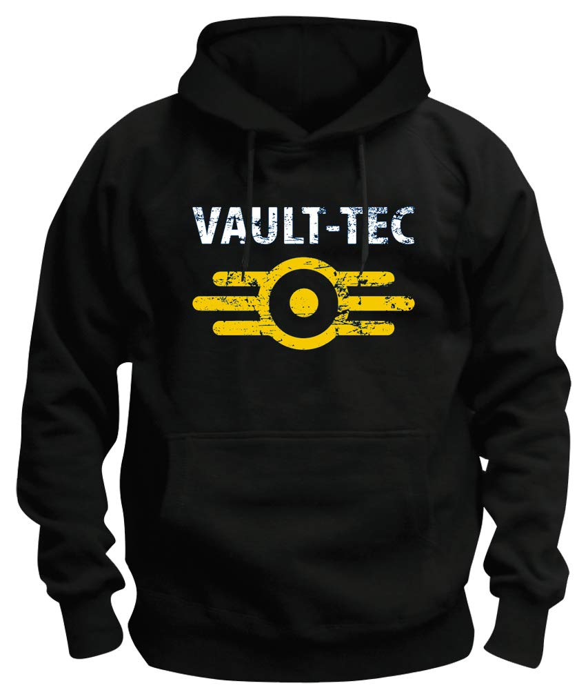 TShirt-People TSP Vault Tec Kapuzen-Sweatshirt Herren XXL Schwarz