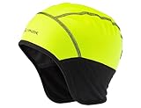 VAUDE Unisex Bike Windproof Cap Iii Helm-Unterziehmütze, Neon Yellow, M EU