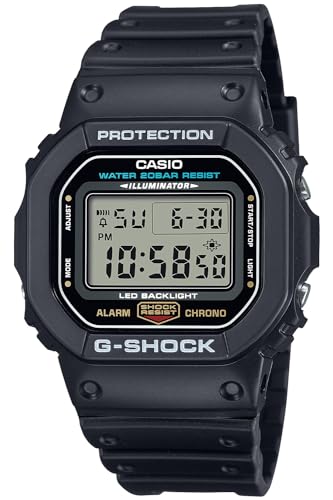 CASIO G-Shock DW-5600UE-1JF [G-Shock Basic Digital Type], Schwarz, Modern