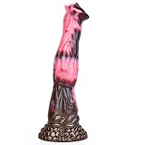 YZBBSH Pferd Dildo Realistischer Silikon Dildo 28.5 CM Analdildo mit Starkem Saugnapf, Tierdildo Monster G-Spot Prostata Massage Sex Spielzeug für Frauen Männer