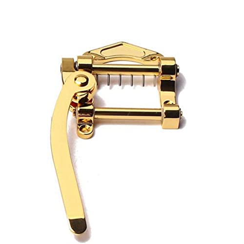 1 Stücke E-Gitarre Tremolo Unit Vibato Bridge Für E-Gitarren Tune-o-matic Steg (Color : Gold)