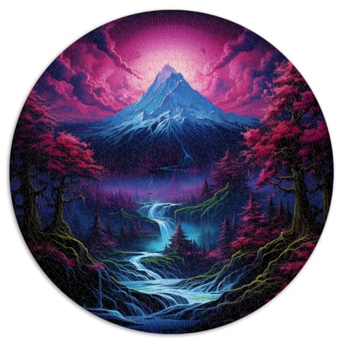 Puzzle für den wunderschönen Berg Fuji, 1000-teiliges Puzzle für Erwachsene, 26,5 x 26,5 Zoll, Lernspielzeug, anspruchsvolles Spiel, Geschenke