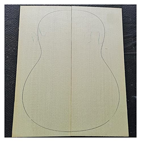 Gitarrenkörper Klassisches Gitarre-Panel-Furnier-Fichte-Gitarrenmaterial Gitarrenkörper (Color : 12)