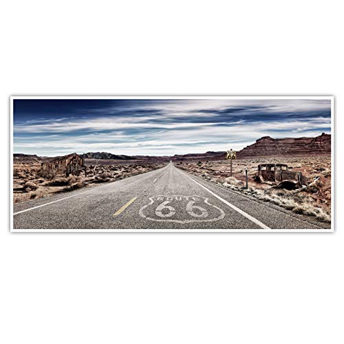 CanvasArts Route 66 - Poster (100 x 40 cm, Poster)