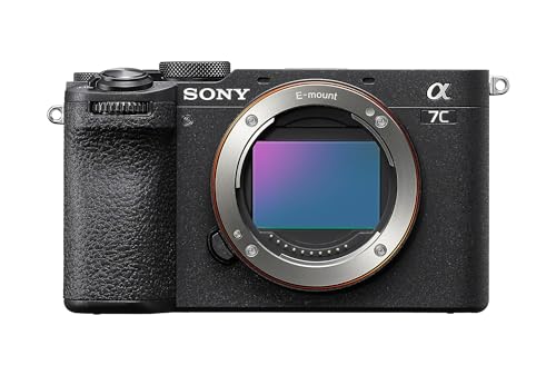 Sony Alpha 7C II | Spiegellose Vollformatkamera (kompakt, 33 MP, Echtzeit-Autofokus, 10 BPS, 4K Video, neigbarer LCD-Touchscreen) Schwarz