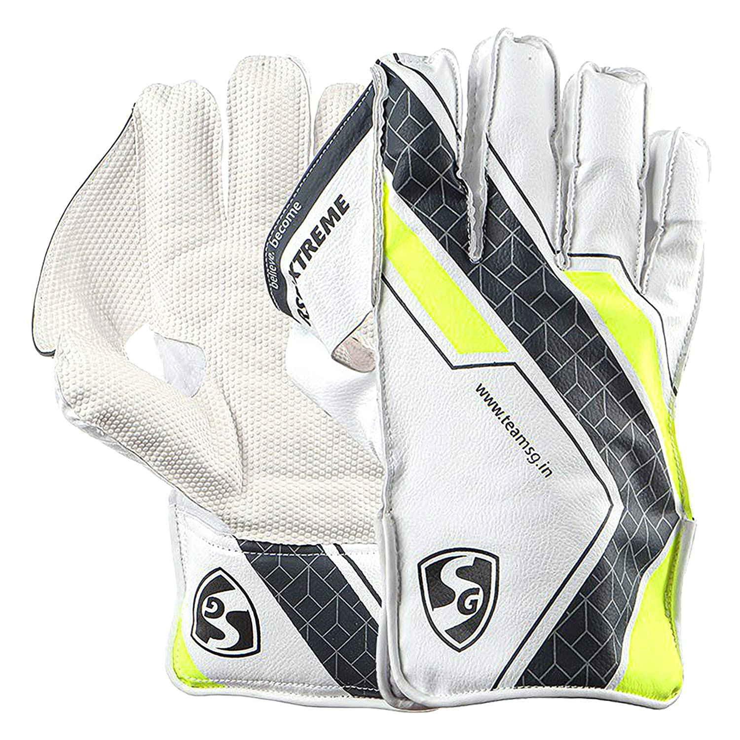 SG Unisex – Erwachsene SG01WK650019 Wicket Keeping Gloves, Mehrfarbig, Kleine Junior