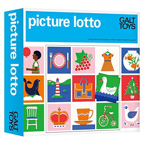 Galt Toys, Picture Lotto, Classic Picture Lotto Game for Children, Ages 4 Years Plus