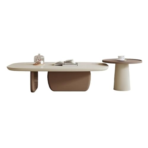 FUHAI-666 Beistelltisch Modernes, minimalistisches Couchtisch-Set for kleine Wohnzimmer, kreatives Design, platzsparende Wohnmöbel Kaffeetisch Kleiner Sofatisch