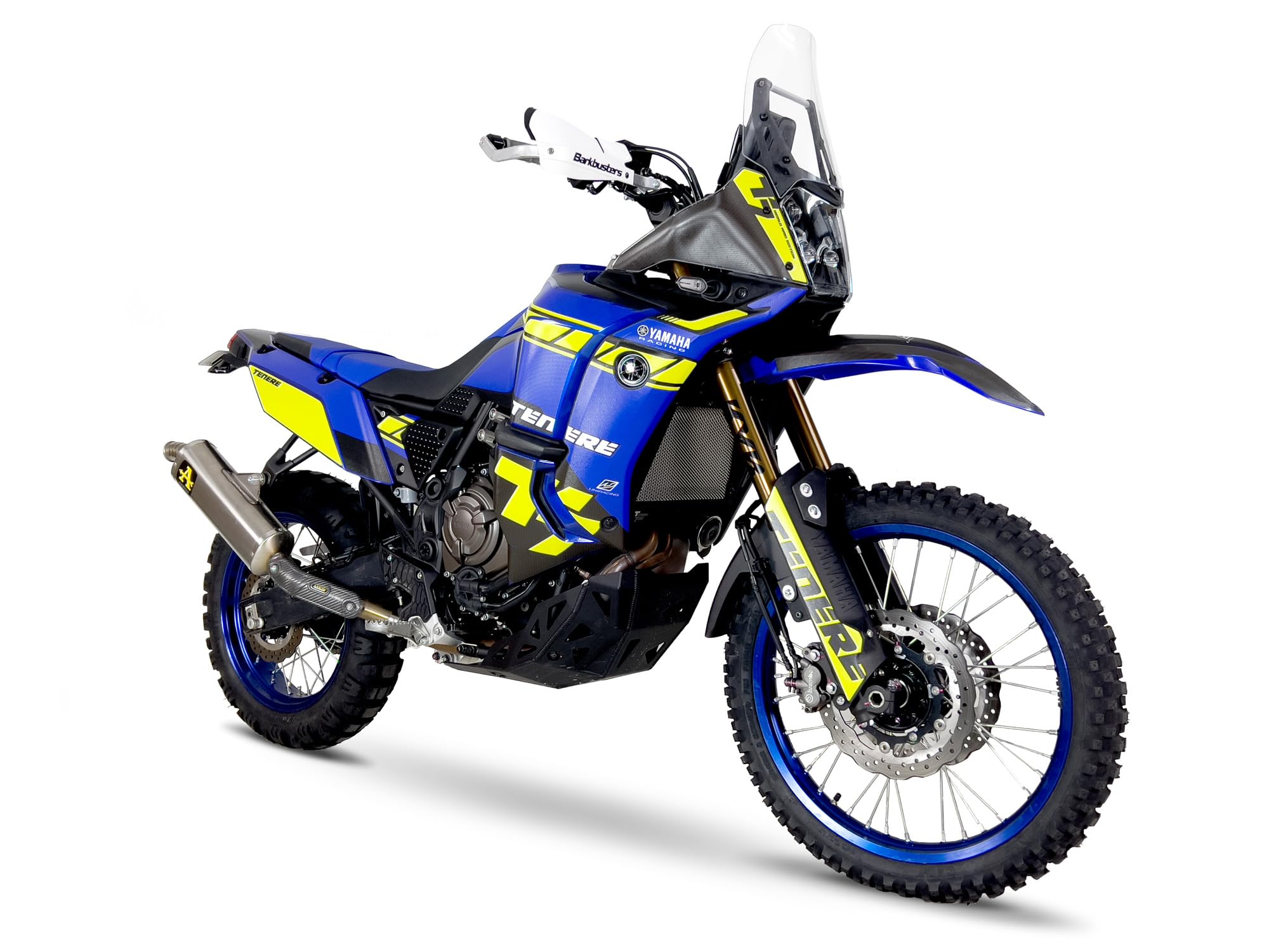 UNIRACING Dekorations-, Griff- und Schutzset für Yamaha Tenere 700 World Raid 2022-24. 60th Anniversary. Racing