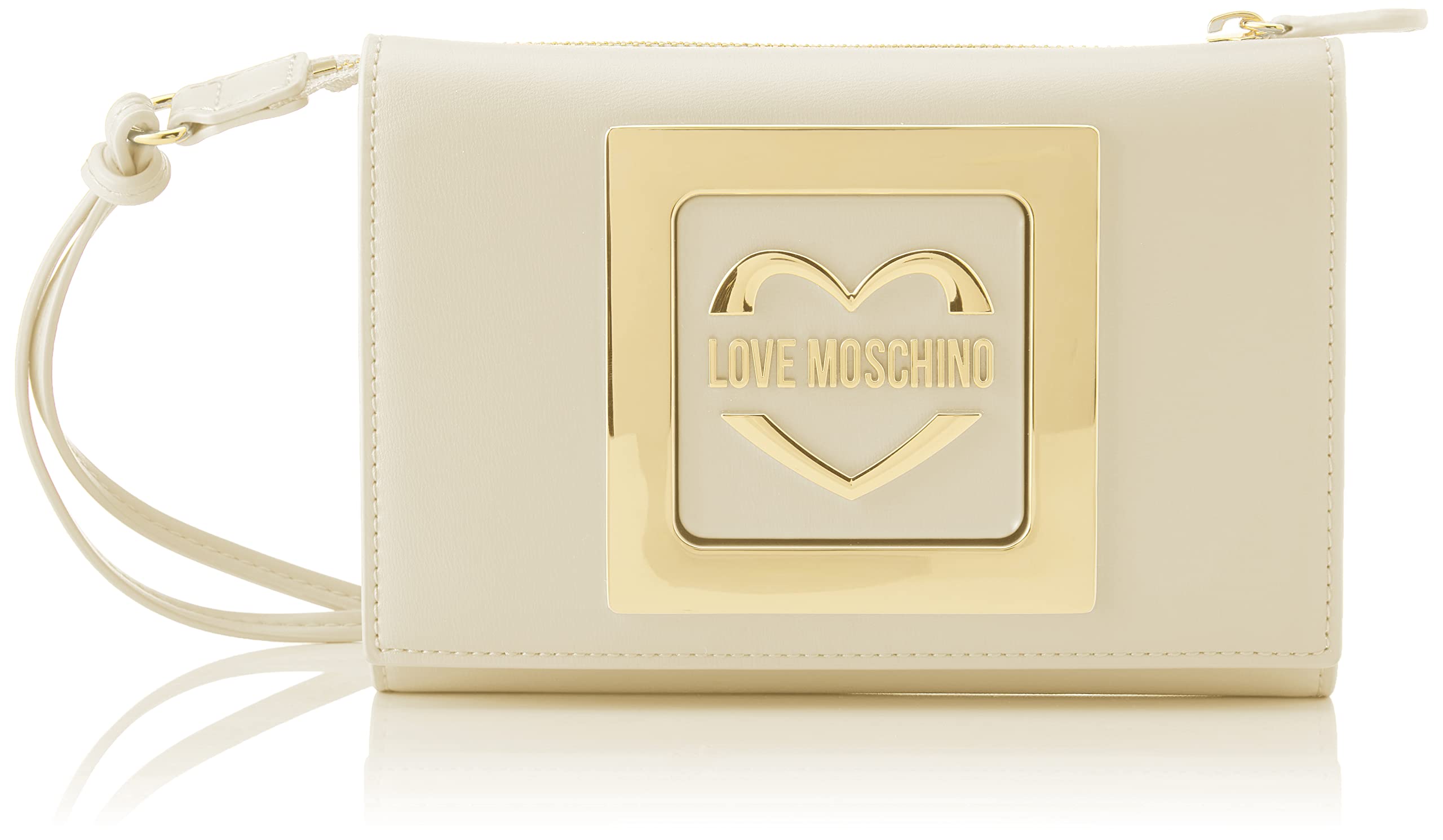 Love Moschino Damen Jc4304pp0gkv0103 Handtasche, Ecru