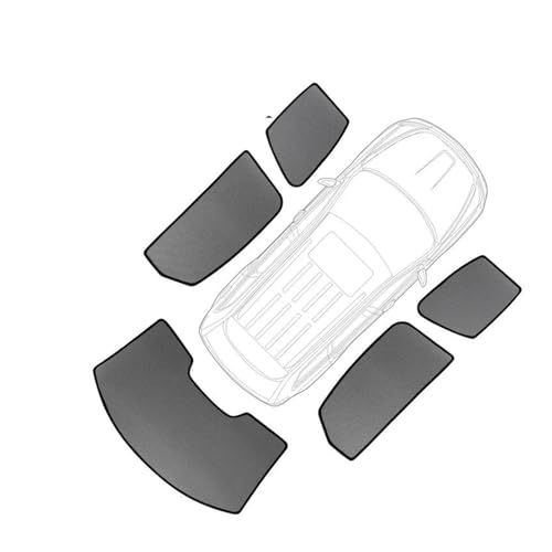 Auto-Sonnenschirm Für A4 Für B7 Für Limousine 2006-2009 Sonnenschutz Auto Sonnenblende Frontscheibe Vorhänge Sommerfenster Sonnenschutz Autozubehör Frontscheibenabdeckung(5pcs)