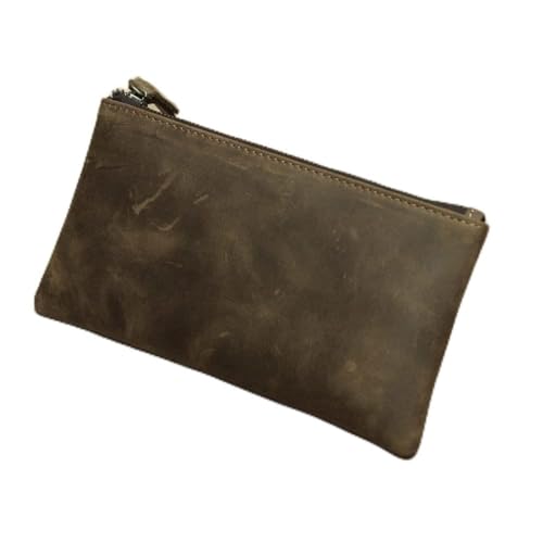 YIHANSS 1 Stück handgefertigte, lässige Herren-Geldbörse, Lange Clutch-Tasche mit großer Kapazität, schlanke Geldbörse, Kartenhalter (Farbe: G, Größe: 19 x 1 x 10 cm)