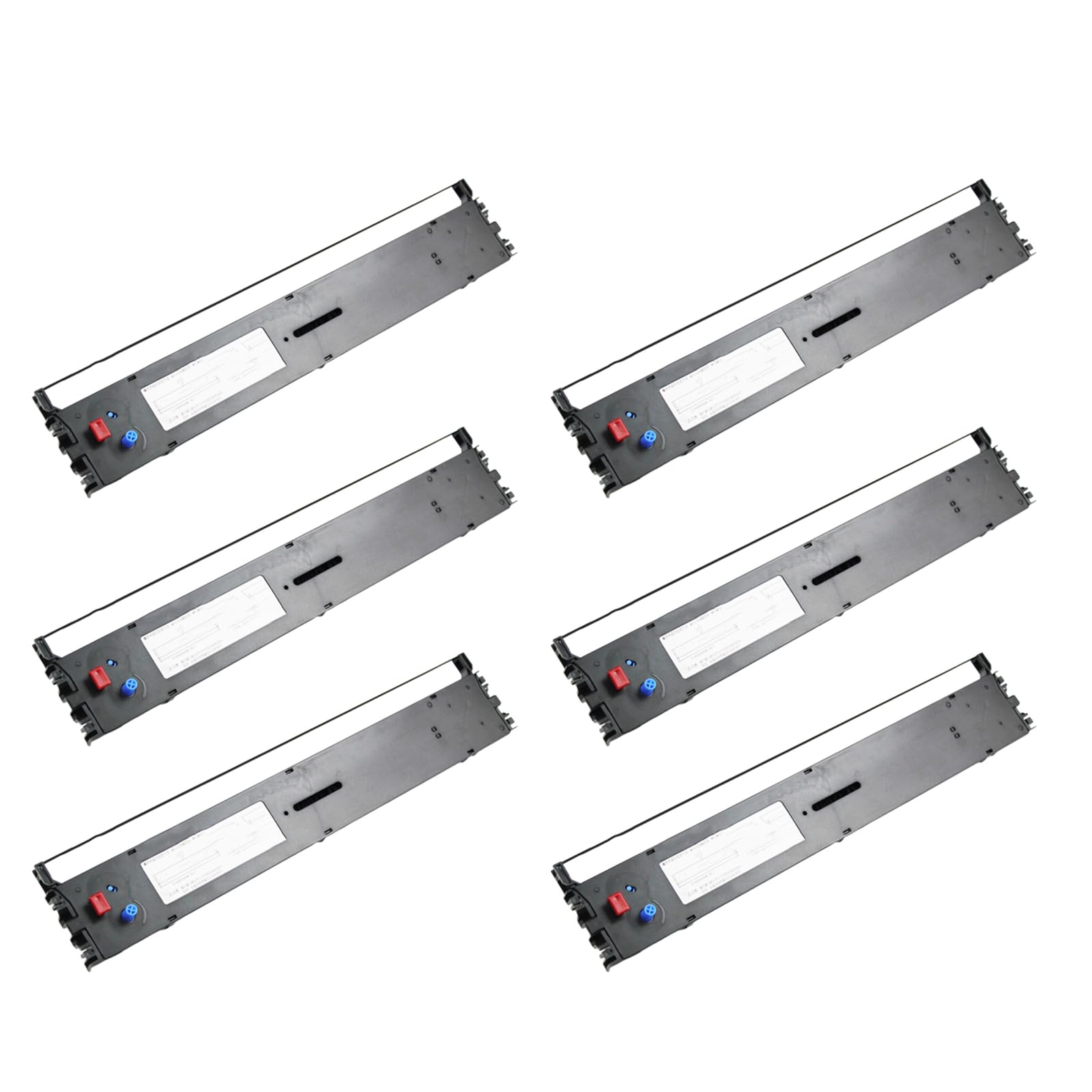 WELLDOER 6Pcs Drucker Farbband OKI5860SP/OKI5660SP/OKI8660 Drucker Liefert Ersatz Drucker Farbband