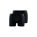 Craft Herren Core Dry 2er Pack Boxer, Black, S