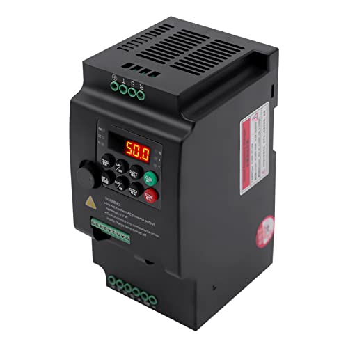 3-Phasen Frequenzumrichter 5.5KW 50/60Hz allgemein VFD Wechselrichter Frequenzumrichter 3phasig 0-380V industrielle Automatisierung Umrichter Wechselrichter Allgemeiner Motordrehzahlregler