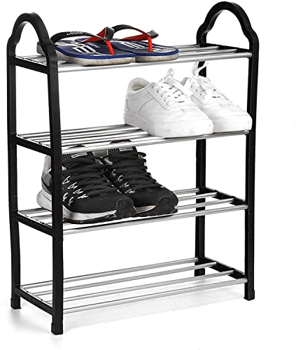 YIHANSS Schuhregal Schuhregalhalter Aluminium-Schuhschränke Regal Schuhschrank Home Dorm Storage Holder Home Organizer Schuhregale Flur Eingangsbereich Korridor (Size : OneColor)