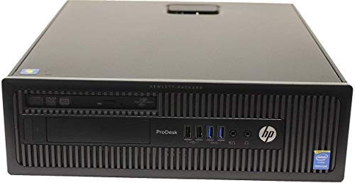 HP Refurbished PC 600 G1 Prodesk Intel Core I5 4460 3.10 GHz / 8 GB / 240 GB SSD/DVD + RW/Win 10 Pro (Generalüberholt, Zertifiziert)