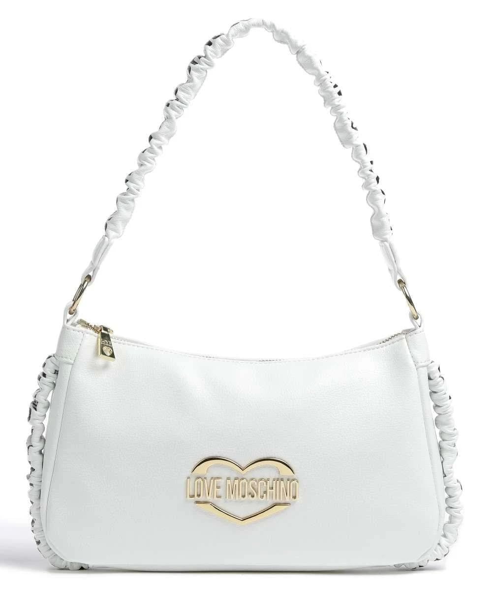 Love Moschino Damen Jc4224pp0gkj110a Schultertasche, Weiß