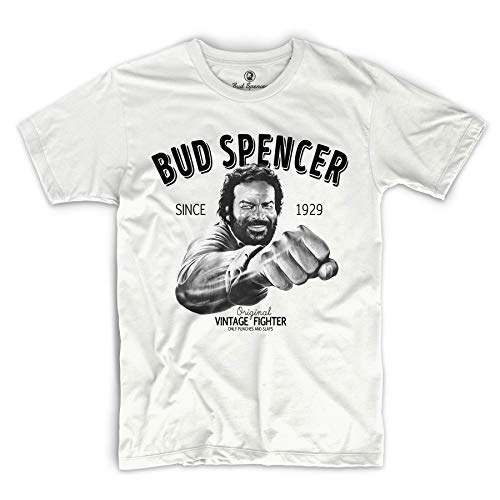 Bud Spencer® - Punch - T-Shirt (Weiss) (4XL)