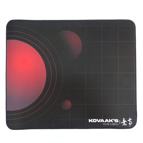 Qsvbeeqj MorpheusGaming-Pad mit genähten Kanten, erweitertes Mauspad mit Puru Plus-Basis, 480 x 4 mm