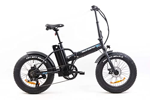 F.lli Schiano Unisex-Adult E-Boss E-Bike, Schwarz, S