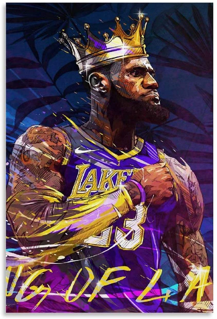 5D Diamant Painting Set FüR Erwachsene Und Kinder Dunk Wallpaper Lebron James DIY Diamond Painting Kristall Strass Diamant Stickerei GemäLde 15.7"x19.7"(40x50cm) Kein Rahmen