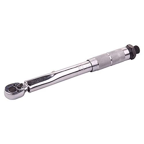 Crepundia Drehmomentschlüssel,Torque Wrench Preset Drehmomentschlüssel 5-210NM 1/4 3/8 1/2 Quadratischer Zwei-Wege-Auto-Fahrrad-Reparaturschlüssel Drehmomentschlüssel Handwerkzeuge(19 110 Nm)