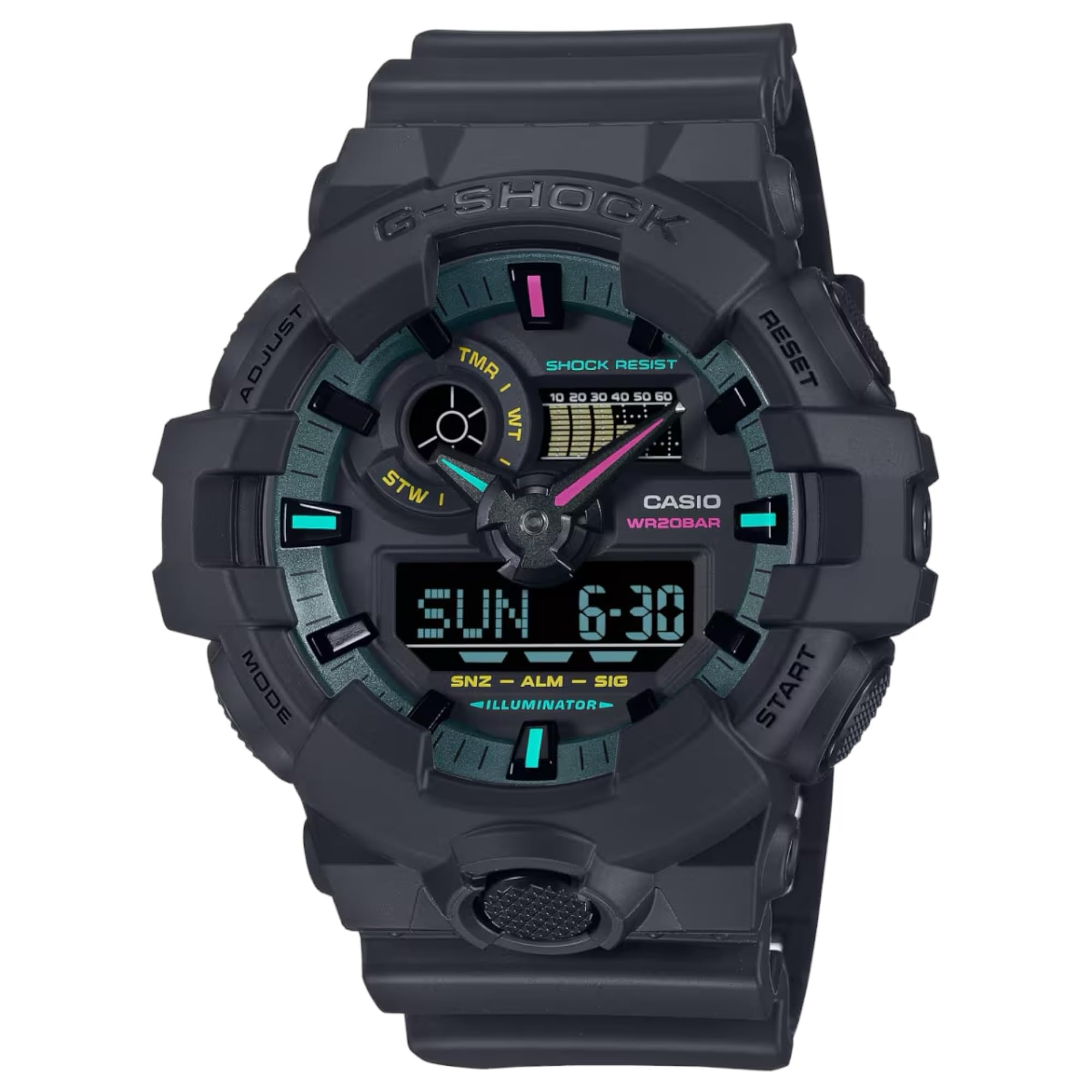 G-SHOCK Casio GA-700MF-1AER Herrenuhr schwarz