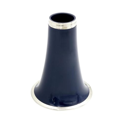 Klarinette Bb Glocke Universal ABS Schwarz Rohr Glocke Farbe Klarinette Ersatzteile Holzblasinstrument Teile Zubehör (Color : Dark Blue)