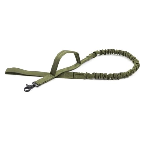 Hundehalsband Trainingshalsbänder Design Hundehalsband für große Hunde Militärisches Hundehalsband für mittelgroße und große Hunde Heimtierbedarf-Schleppseil-Armeegrün,L(45-55cm)