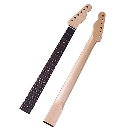 Für TL E-Gitarrenhals 6-saitiger Ahorn-Gitarrenhals 22 Bünde E-Gitarrenhals Gitarre Hals Ersatz (Color : 01)